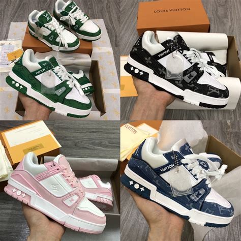 giày sneaker louis vuitton nữ|louis vuitton lv trainer.